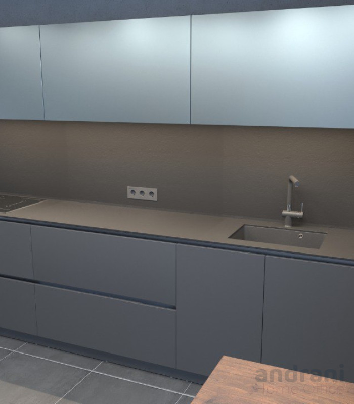 Модулна кухня - METALIC GRAY HOME