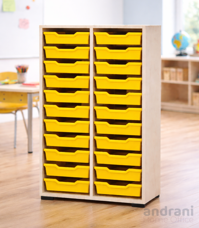 Универсален шкаф с кутии за съхранения