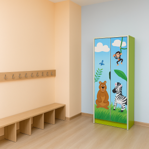 Гардероб „Safari Duo” – 2 отделения