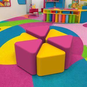 Комплект пуфове Детелина