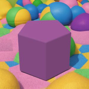 Тематичен пуф тип „Галактика“