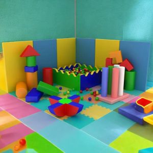 Комплект  мека мебел "Цветни изследователи“