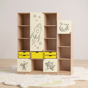 Комплект мебели с тематика „Космическа мисия”