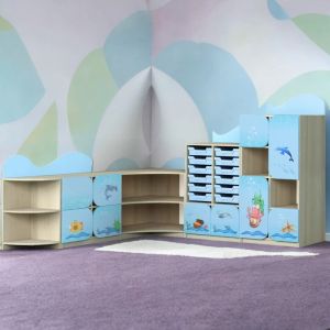 Комплект  мебели за играчки „Морски приключения“ –  елементи №1, 2, 3, 4, 5