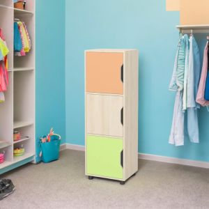 Шкаф за деца с 3 отделения